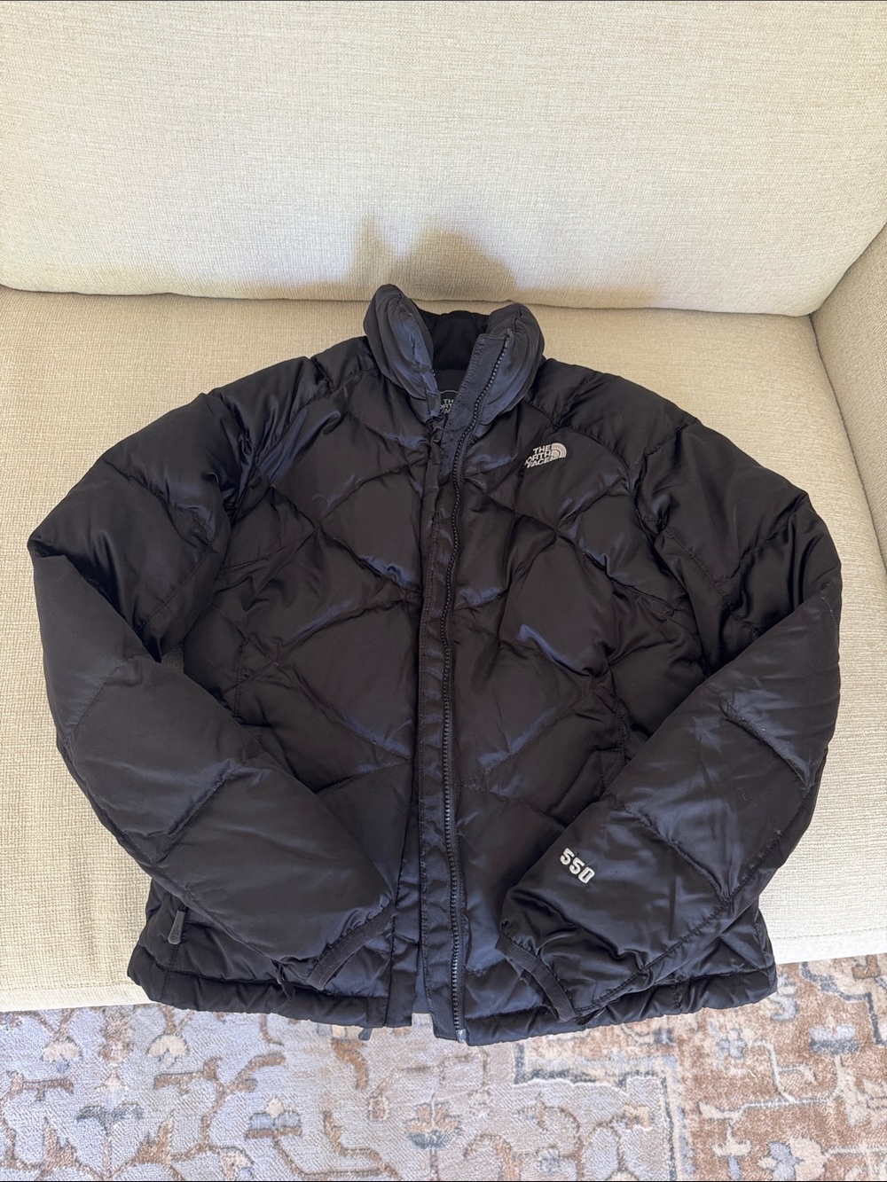 The North Face Black Women’s Puffer Jacket - 550 Fill